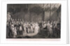 Queen Victoria and Prince Albert's marriage in St James's Palace, London by Anonymous