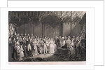 Queen Victoria and Prince Albert's marriage in St James's Palace, London by Anonymous