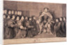 King Henry VIII surrounded by kneeling figures by Bernard Baron