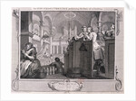The industrious 'prentice performing the duty of a christian', from Industry and Idleness 1747 by William Hogarth