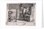 The industrious apprentice a favourite..., plate IV of Industry and Idleness by William Hogarth