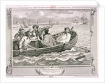 The idle 'prentice turn'd away and sent to sea', plate V of Industry and Idleness by William Hogarth