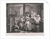 A Rake's Progress; plate V of VIII by William Hogarth