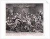 A Rake's Progress; plate VI of VIII by William Hogarth