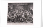 A Rake's Progress; plate VI of VIII by William Hogarth