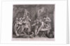 A Rake's Progress; plate VII of VIII by William Hogarth