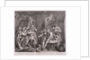 A Rake's Progress; plate VII of VIII by William Hogarth