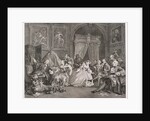 Marriage a la Mode; plate IV by Simon François Ravenet