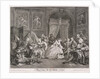 Marriage a la Mode; plate IV by Simon François Ravenet