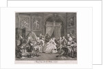 Marriage a la Mode; plate IV by Simon François Ravenet