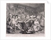 A Rake's Progress, plate III of VIII by William Hogarth