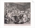 A Rake's Progress, plate III of VIII by William Hogarth