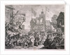 Southwark Fair by William Hogarth