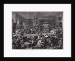 An election entertainment, plate I of The Election by William Hogarth