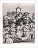 Scholars at a lecture by William Hogarth