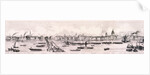 London from the River Thames, 1844 by Frank Vizetelly