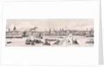 London from the River Thames, 1844 by Frank Vizetelly