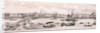London from the River Thames, 1844 by Frank Vizetelly