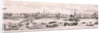 London from the River Thames, 1844 by Frank Vizetelly