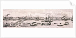 London from the River Thames, 1844 by Frank Vizetelly