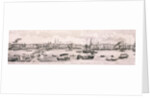 London from the River Thames, 1844 by Frank Vizetelly