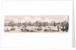 London from the River Thames, 1844 by Frank Vizetelly