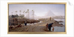 The subsiding of the Nile by Frederick Goodall