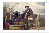 Horses at a well by John Frederick Herring I