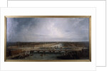 Double London Bridge proposed for London by George Dance