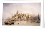 Billingsgate, First Day of Oysters, Early Morning by Edward Duncan
