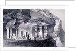 Ajunta (sic), Vihara Cave Number Seven by Thomas Colman Dibdin