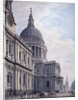 South side of St Paul's Cathedral, London by James Malton