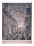 Banquet for Queen Victoria at the Guildhall, London by RG Reeve