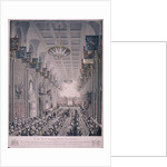 Banquet for Queen Victoria at the Guildhall, London by RG Reeve