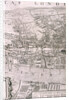 Map of London by George Vertue