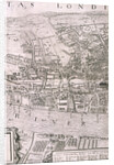 Map of London by George Vertue