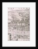 Map of London by George Vertue