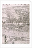 Map of London by George Vertue