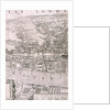 Map of London by George Vertue