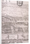 Map of London by George Vertue