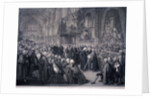 Inaugaration of Lord Mayor Nathaniel Newnham, London by Benjamin Smith