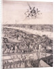 Panoramic view of London by Wenceslaus Hollar
