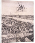 Panoramic view of London by Wenceslaus Hollar