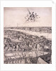 Panoramic view of London by Wenceslaus Hollar