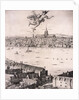 Panoramic view of London by Wenceslaus Hollar