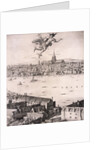 Panoramic view of London by Wenceslaus Hollar