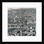 Panoramic view of London by Johannes Kip