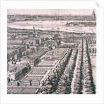 Panoramic view of London by Johannes Kip