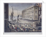 Billingsgate Market and Wharf, London by J Bluck