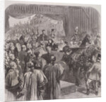 Queen Victoria opening Blackfriars Bridge, London by JG